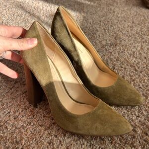 BCBG Olive Suede Heels